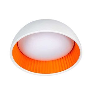Plafondlamp Ringo 49cm LED – Wit/Oranje