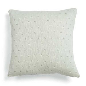 Essenza Sierkussen Knitted Ajour 50x50cm – Morning Swim