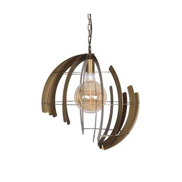 Hanglamp Terra Ø60cm – Oud Messing
