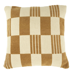 Sierkussen Twist – Mosterd – 45x45cm