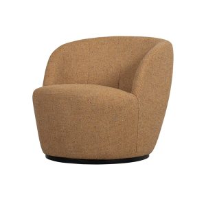 WOOOD Draaifauteuil Serra – Curry