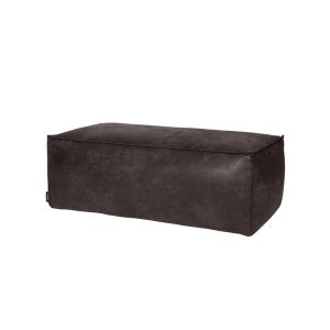 BePureHome Rodeo hocker 43x120x60 zwart