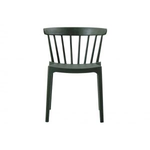 WOOOD Kunststof Stoel Bliss – Army groen