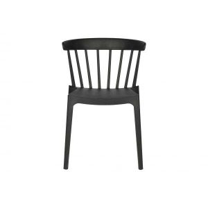 WOOOD Kunststof Stoel Bliss – Zwart