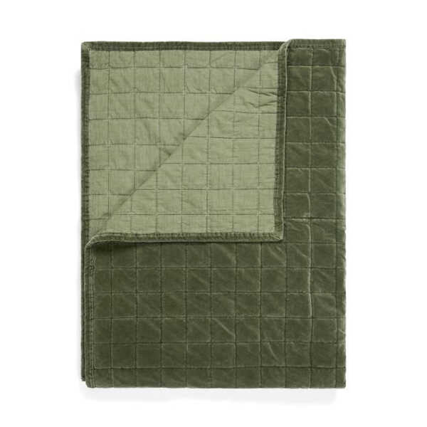 Essenza Plaid Julia 150x200cm – Forest Green - Afbeelding 2