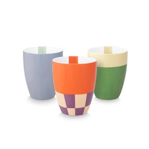 vtwonen XL Mok set/3 400ml – Multicolor OP=OP