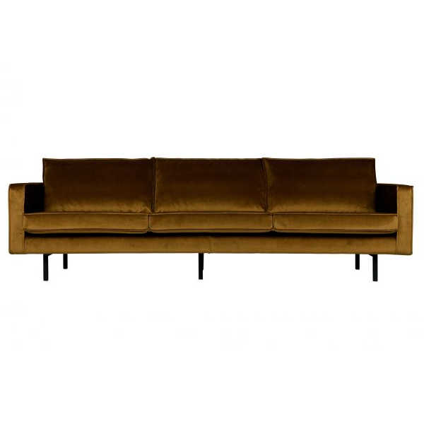 BePureHome Rodeo Bank 3-zits – Velvet (diverse kleuren)