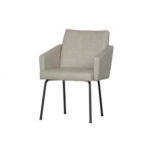 BePureHome Eetkamerstoel Mount Leerlook – Naturel