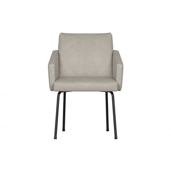 BePureHome Eetkamerstoel Mount Leerlook – Naturel - Afbeelding 5