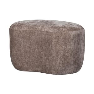 BePureHome Organische Poef Popular – Taupe