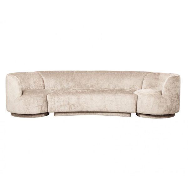 BePureHome Combi Popular Bankje en Fauteuils – Naturel - Afbeelding 2