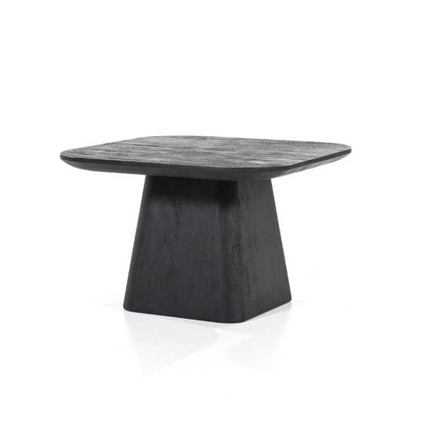 Bijzettafel Aron Vierkant 60x60cm – Zwart - Afbeelding 5