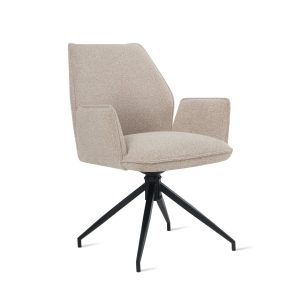 Stoel Alicante Taupe Boucle | Showmodel