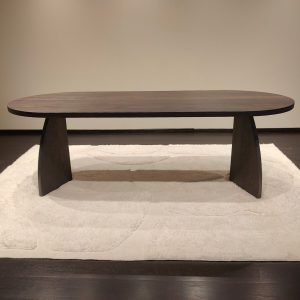 Eettafel Aragon Plat Ovaal 240×100| V-poot | Maatwerk mogelijk