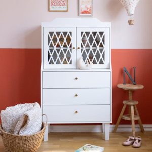 Cam Cam Copenhagen Harlequin French Cabinet FSC Mix – White