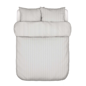 Marc O’Polo Dekbedovertrek Fine Stripe – Antraciet