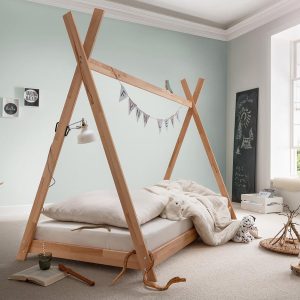 Infanskids Pino Tipi bed – Naturel beukenhout