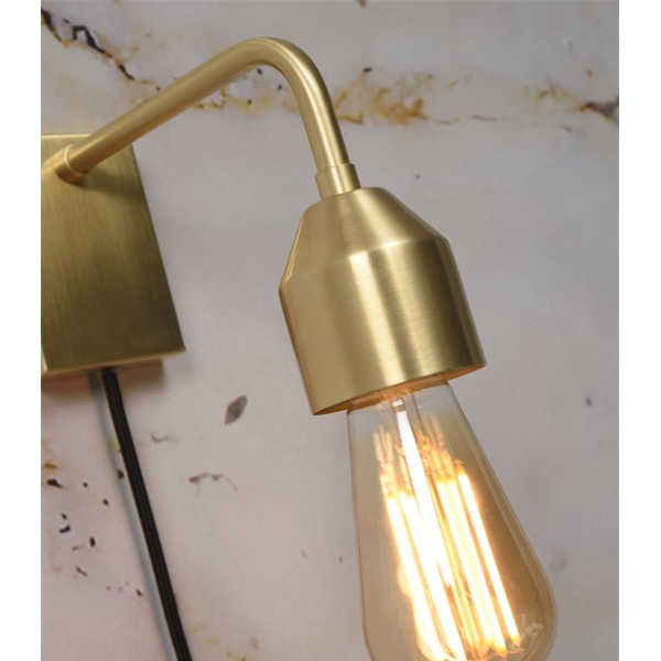 Wandlamp Madrid S – Goud - Afbeelding 3