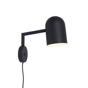 Wandlamp Marseille – Zwart