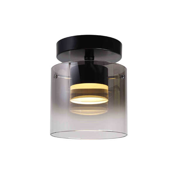 Plafondlamp Salerno LED – Mat Zwart