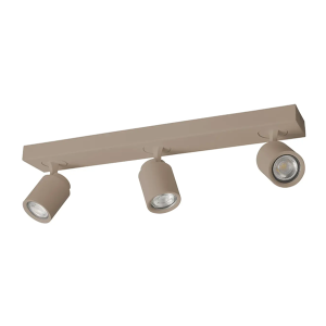 3-lichts Spot balk Razza – Crème