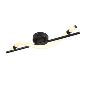 Plafondlamp Cobra LED 17W – Mat Zwart