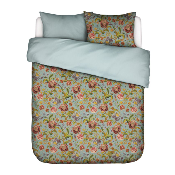 Essenza Dekbedovertrek Roselina – Surf Green - Afbeelding 2