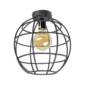 Plafondlamp Globe Large 28×30 vintage black